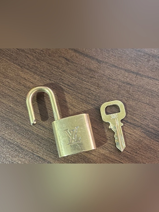 Louis Vuitton Handbags - Louis Vuitton Gold Padlock and Key